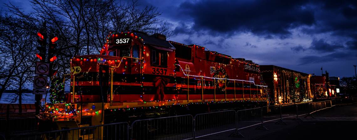 Bilan des festivités de l'arrivée du train des fêtes