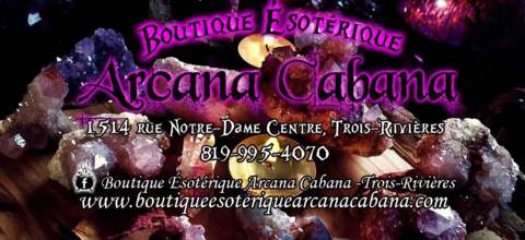 Boutique ésotérique - Arcana Cabana