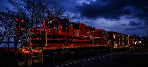 Bilan des festivités de l'arrivée du train des fêtes