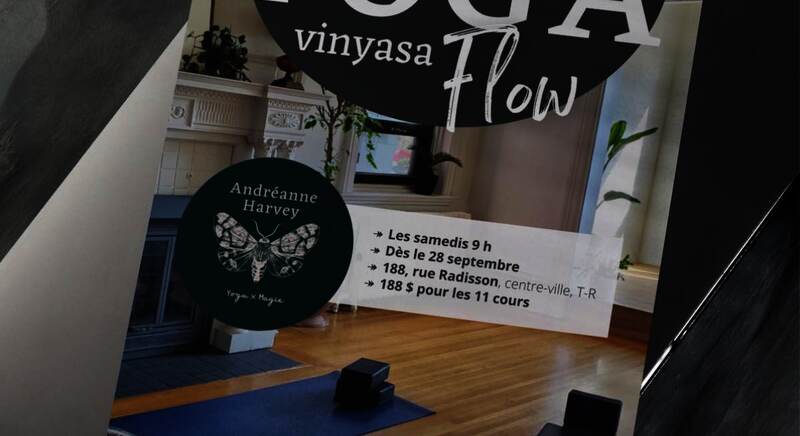 Andréanne Harvey, Yoga x Magie